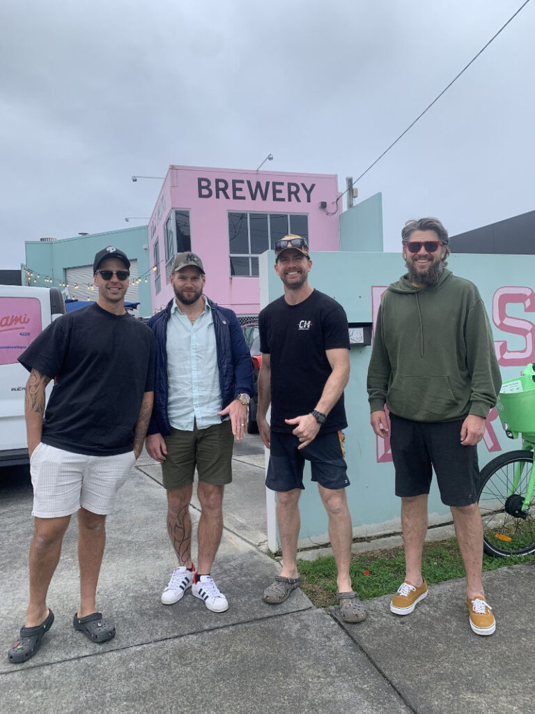 An image of a Bucks Party on a Brewery Tour